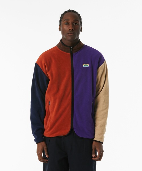HUF（ハフ）の「NEW DAY COLOR BLOCK TECH FLEECE / HUF