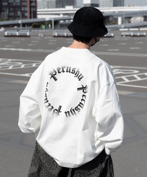 Perushu(ペルーシュ)の「ユーズドライクアソートロンT(Tシャツ/カットソー・メンズ・オフホワイト/杢グレー/ダークグレー/アッシュブラウン/ブラック/ライトイエロー・LARGE/MEDIUM)」の14枚目の写真