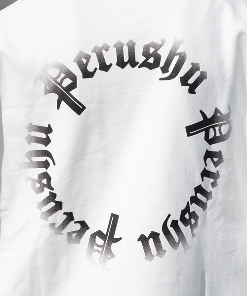 Perushu(ペルーシュ)の「ユーズドライクアソートロンT(Tシャツ/カットソー・メンズ・オフホワイト/杢グレー/ダークグレー/アッシュブラウン/ブラック/ライトイエロー・LARGE/MEDIUM)」の20枚目の写真