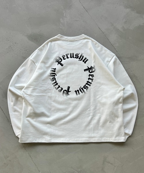 Perushu(ペルーシュ)の「ユーズドライクアソートロンT(Tシャツ/カットソー・メンズ・オフホワイト/杢グレー/ダークグレー/アッシュブラウン/ブラック/ライトイエロー・LARGE/MEDIUM)」の7枚目の写真