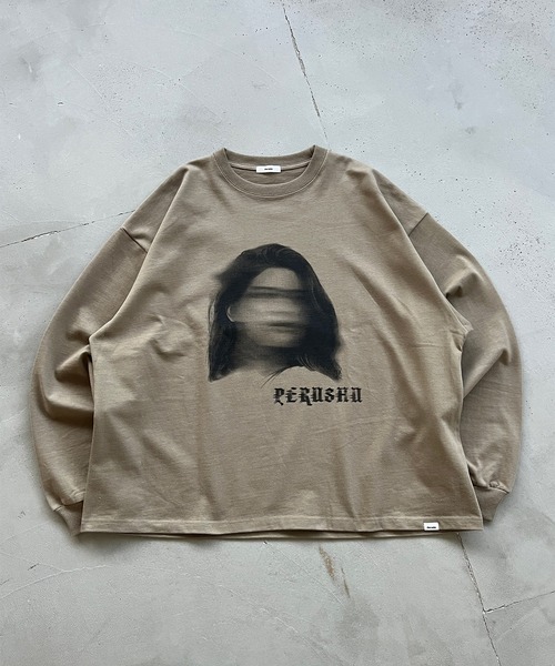 Perushu(ペルーシュ)の「ユーズドライクアソートロンT(Tシャツ/カットソー・メンズ・オフホワイト/杢グレー/ダークグレー/アッシュブラウン/ブラック/ライトイエロー・LARGE/MEDIUM)」の10枚目の写真