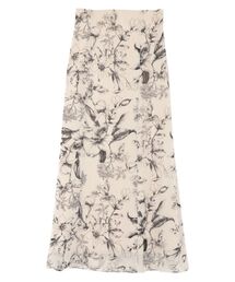 LAGUNAMOON | ボタニカルフラワーナロースカート(スカート)