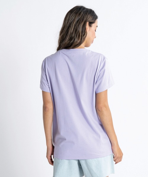 ROXY（ロキシー）の「MOONLIGHT/ロキシー半袖Tシャツ（Tシャツ/カットソー・レディース・ブラウン/パープル/ホワイト/ブラック・SMALL/MEDIUM/LARGE）」の12枚目の写真