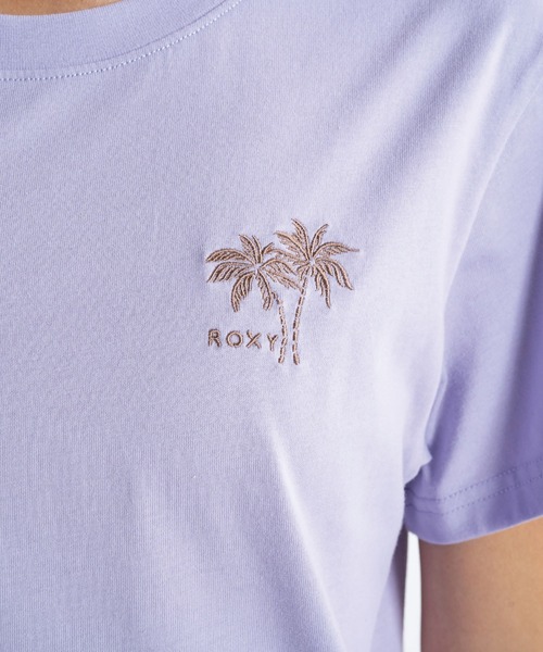 ROXY（ロキシー）の「MOONLIGHT/ロキシー半袖Tシャツ（Tシャツ/カットソー・レディース・ブラウン/パープル/ホワイト/ブラック・SMALL/MEDIUM/LARGE）」の9枚目の写真