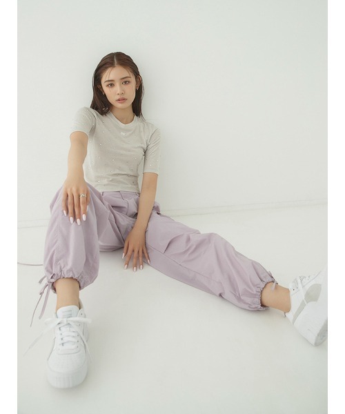 LILY BROWN（リリーブラウン）の「【LILY BROWN×PUMA】CALI WEDGE（スニーカー・レディース・ホワイト・22.5cm/23cm/23.5cm/24cm/24.5cm/25cm）」の8枚目の写真