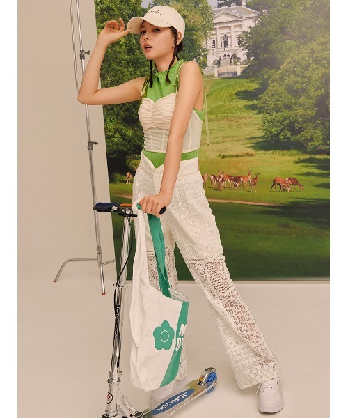 LILY BROWN（リリーブラウン）の「【LILY BROWN×PUMA】CALI WEDGE（スニーカー・レディース・ホワイト・22.5cm/23cm/23.5cm/24cm/24.5cm/25cm）」の2枚目の写真