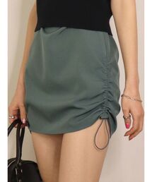 EMODA | ドローストリングミニスカート(スカート)