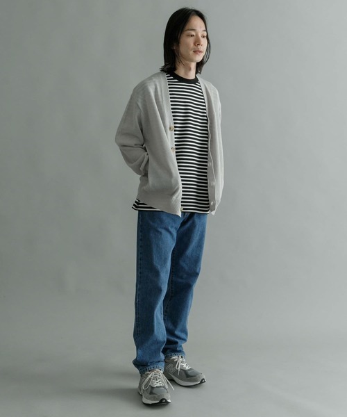 URBAN RESEARCH(アーバンリサーチ)の「WASHABLEラミーソロカーディガン(カーディガン/ボレロ・メンズ・グリーン系その他/ブルー系その他/チャコールグレー/ライトグレー・MEDIUM/LARGE)」の8枚目の写真