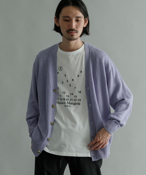 URBAN RESEARCH(アーバンリサーチ)の「WASHABLEラミーソロカーディガン(カーディガン/ボレロ・メンズ・グリーン系その他/ブルー系その他/チャコールグレー/ライトグレー・MEDIUM/LARGE)」の11枚目の写真