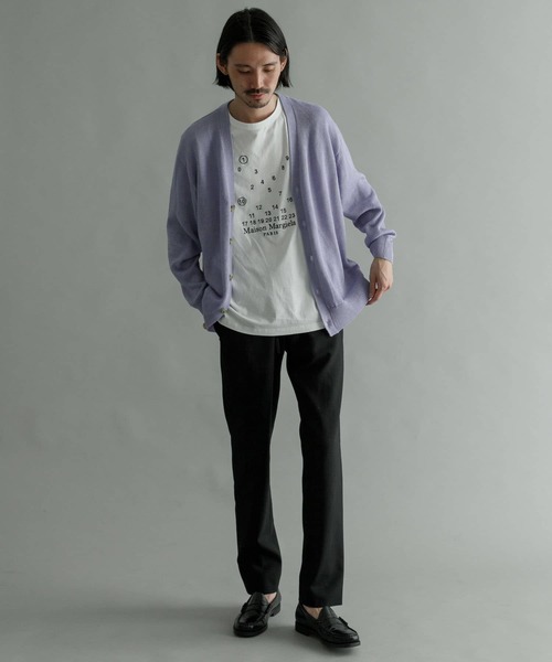 URBAN RESEARCH(アーバンリサーチ)の「WASHABLEラミーソロカーディガン(カーディガン/ボレロ・メンズ・グリーン系その他/ブルー系その他/チャコールグレー/ライトグレー・MEDIUM/LARGE)」の7枚目の写真