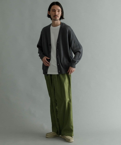 URBAN RESEARCH(アーバンリサーチ)の「WASHABLEラミーソロカーディガン(カーディガン/ボレロ・メンズ・グリーン系その他/ブルー系その他/チャコールグレー/ライトグレー・MEDIUM/LARGE)」の18枚目の写真