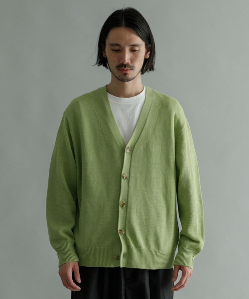 URBAN RESEARCH(アーバンリサーチ)の「WASHABLEラミーソロカーディガン(カーディガン/ボレロ・メンズ・グリーン系その他/ブルー系その他/チャコールグレー/ライトグレー・MEDIUM/LARGE)」の22枚目の写真