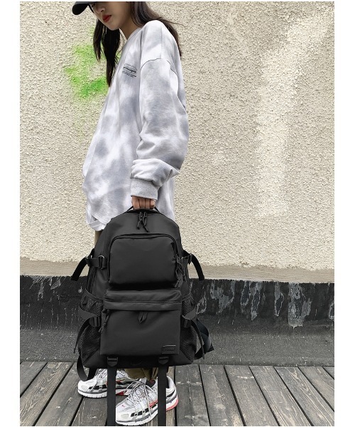 mushwear（マッシュウェア）の「防水大容量リュック（バックパック/リュック・メンズ・ブラック・FREE）」の6枚目の写真