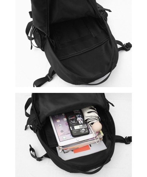 mushwear（マッシュウェア）の「防水大容量リュック（バックパック/リュック・メンズ・ブラック・FREE）」の13枚目の写真