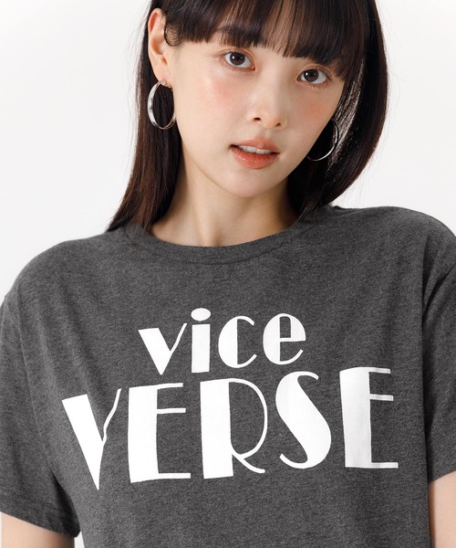 coca(coca)(コカ)の「ロゴプリントTシャツ(Tシャツ/カットソー・レディース・C/D/A/B・S/M/L)」の4枚目の写真