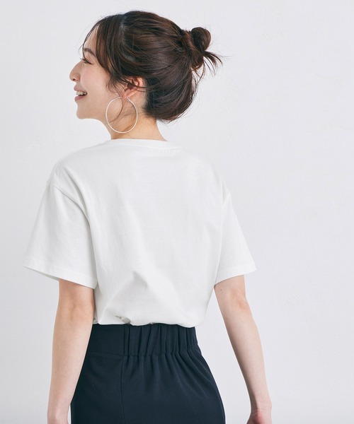 coca(coca)(コカ)の「ロゴプリントTシャツ(Tシャツ/カットソー・レディース・C/D/A/B・S/M/L)」の6枚目の写真