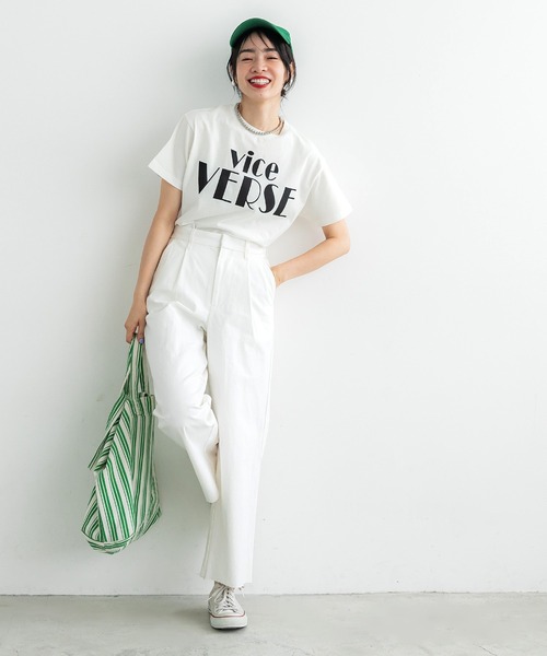 coca(coca)(コカ)の「ロゴプリントTシャツ(Tシャツ/カットソー・レディース・C/D/A/B・S/M/L)」の12枚目の写真