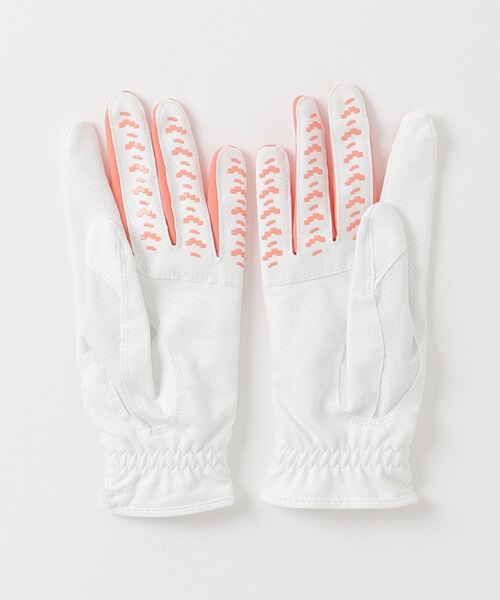 adidas（アディダス）の「ウィメンズ ZG クール ペアグローブ【adidas Golf/アディダスゴルフ】（手袋・レディース・コーラル/ホワイト×ブルー・20.0cm/21.0cm/18.0cm/19.0cm）」の10枚目の写真