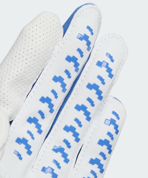 adidas（アディダス）の「ウィメンズ ZG クール ペアグローブ【adidas Golf/アディダスゴルフ】（手袋・レディース・コーラル/ホワイト×ブルー・20.0cm/21.0cm/18.0cm/19.0cm）」の3枚目の写真