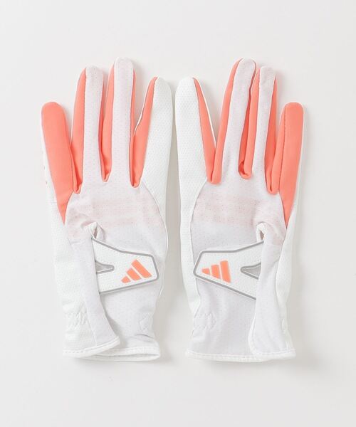 adidas（アディダス）の「ウィメンズ ZG クール ペアグローブ【adidas Golf/アディダスゴルフ】（手袋・レディース・コーラル/ホワイト×ブルー・20.0cm/21.0cm/18.0cm/19.0cm）」の9枚目の写真
