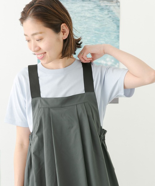 URBAN RESEARCH DOORS(アーバンリサーチドアーズ)の「インドオーガニックBASICTシャツ(Tシャツ/カットソー・レディース・ブルー/ネイビー/ライトグレー/ホワイト・MEDIUM)」の11枚目の写真