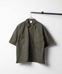 《United Athle/ユナイテッドアスレ》マルチファンクション マイクロリップストップ ルーズフィット ショートスリーブ シャツ