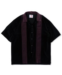 【人気アイテム】サノバチーズ　ポロシャツ　ベロア　ボタン　即完売　美品　L 人気アイテム】サノバチーズ ポロシャツ ベロア ボタン 即完売