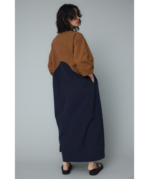 HeRIN.CYE/ヘリンドットサイ リバーシブル　バルーンドレス　バイカラー Dimension dress(505297036) | ヘリンドットサイ(HeRIN.CYE) - d