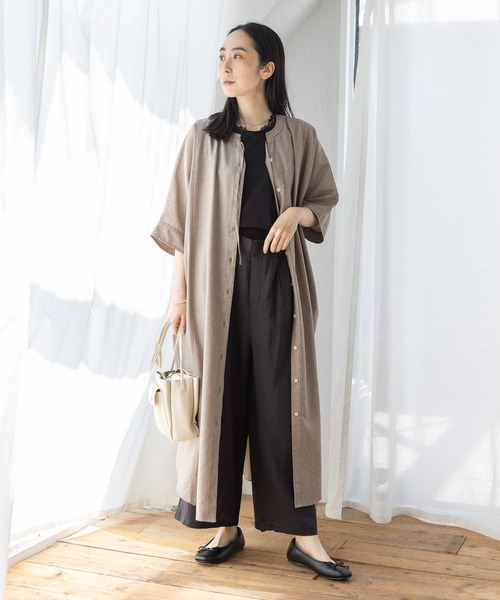 studio CLIP（スタディオクリップ）の「ポケ付ワンマイルショルダーバッグ（ショルダーバッグ・レディース・ブラウン/ラベンダー/アイボリー/ブラック・FREE）」の7枚目の写真