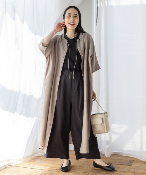 studio CLIP（スタディオクリップ）の「ポケ付ワンマイルショルダーバッグ（ショルダーバッグ・レディース・ブラウン/ラベンダー/アイボリー/ブラック・FREE）」の12枚目の写真