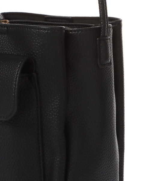 studio CLIP（スタディオクリップ）の「ポケ付ワンマイルショルダーバッグ（ショルダーバッグ・レディース・ブラウン/ラベンダー/アイボリー/ブラック・FREE）」の21枚目の写真