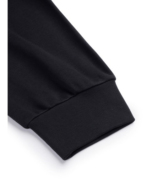 JNBY（ジェーエヌビーワイ）の「Oversized Polo-collar Cotton-jersey Dress（ワンピース・レディース・ホワイト/ブラック/グリーン・38/40）」の18枚目の写真