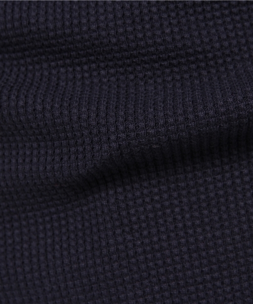 OUTLET（アウトレット）の「【Ciaopanic】コットンワッフルベーシックプルオーバー（ニット/セーター・レディース・ブラック/キャメル/ネイビー/オフホワイト・FREE）」の11枚目の写真