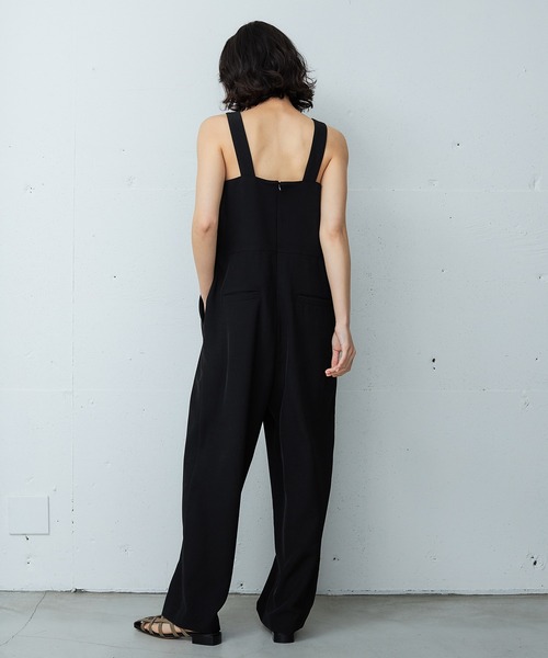 OUTERSUNSET(アウターサンセット)の「camisole all in one(サロペット/オーバーオール・レディース・ブラック・FREE)」の5枚目の写真