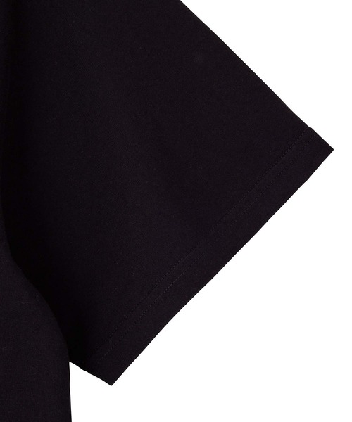 X-girl（エックスガール）の「BLURRY LOGO S/S TEE（Tシャツ/カットソー・レディース・ブラック/ホワイト/オリーブ・L/M/S/XL）」の11枚目の写真