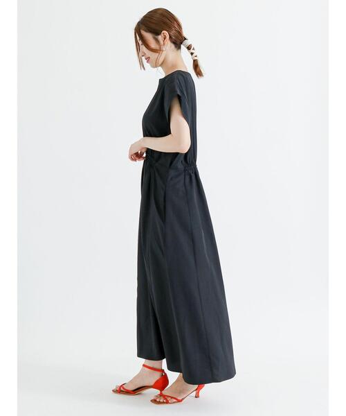 Te chichi(テチチ)の「ギャザー切替ワンピース(ワンピース・レディース・グリーン/ネイビー/ブルー・F)」の6枚目の写真