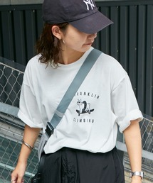 Franklin Climbing | 【Franklin Climbing】ブルドッグ＆スケートグラフィックテックショートスリーブTee(Tシャツ/カットソー)