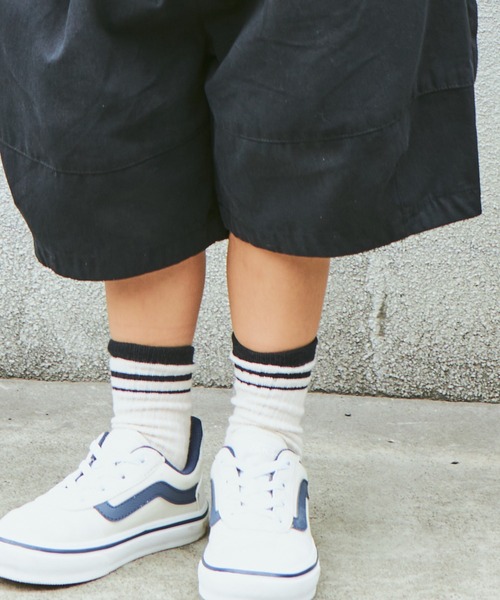 PAIRMANON STREET(ペアマノンストリート)の「【PAIRMANON STREET】バルーンシルエットツイルショートパンツ(その他パンツ・キッズ・ベージュ/イエロー/ブラック/グリーン・130/110/90/140/120/150/100)」の5枚目の写真