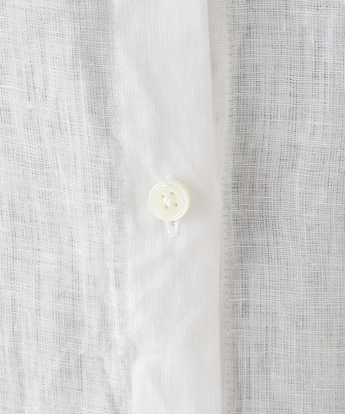AP STUDIO（エーピーストゥディオ）の「リネンウォッシュシャツ（シャツ/ブラウス・レディース・ホワイト/イエロー・FREE）」の21枚目の写真