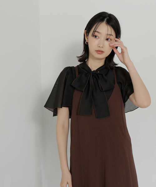 natural beauty basic シャツカラーボウブラウス 楽天市場】シャツカラーボウブラウス／ナチュラルビューティー