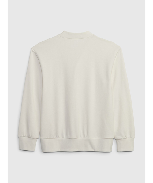 GAP(ギャップ)の「スウェットカーディガン (キッズ)(カーディガン/ボレロ・キッズ・グレー/アイボリー/ネイビー・M/XXL/XL/S/XS/L)」の4枚目の写真