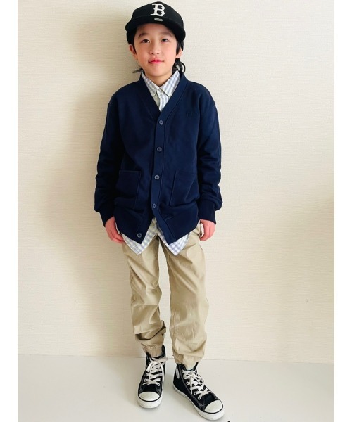 GAP(ギャップ)の「スウェットカーディガン (キッズ)(カーディガン/ボレロ・キッズ・グレー/アイボリー/ネイビー・M/XXL/XL/S/XS/L)」の17枚目の写真