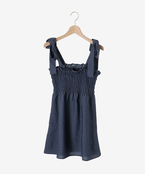 MAJESTIC LEGON（マジェスティックレゴン）の「マルチway肩リボンビスチェ（ベスト・レディース・ブルー/アイボリー/ブラック系その他/ブラック・MEDIUM）」の11枚目の写真