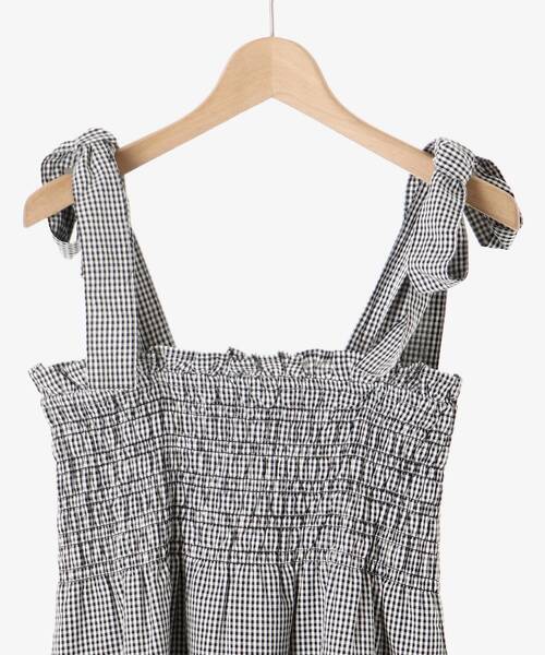 MAJESTIC LEGON（マジェスティックレゴン）の「マルチway肩リボンビスチェ（ベスト・レディース・ブルー/アイボリー/ブラック系その他/ブラック・MEDIUM）」の15枚目の写真