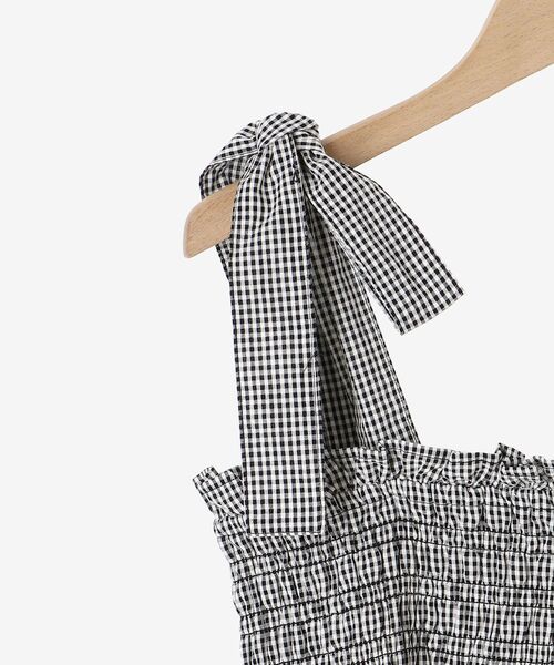 MAJESTIC LEGON（マジェスティックレゴン）の「マルチway肩リボンビスチェ（ベスト・レディース・ブルー/アイボリー/ブラック系その他/ブラック・MEDIUM）」の16枚目の写真