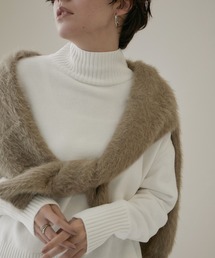 SALON adam et rope' | タートルネックプルオーバー -CreamyCotton /クリーミーコットン-(ニット/セーター)