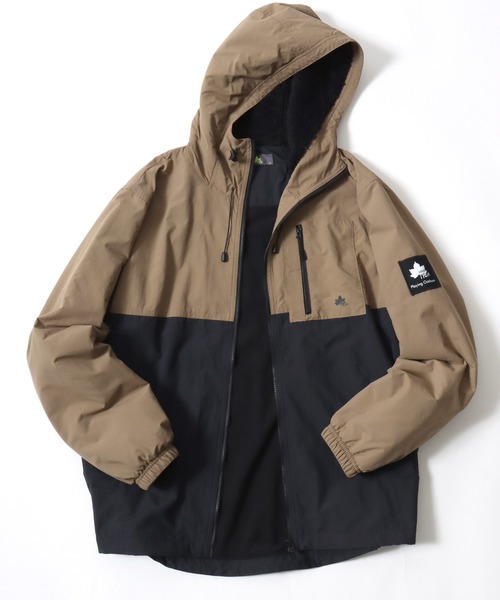 LOGOS（ロゴス）の「LOGOS/ロゴス Mountain Parka/撥水 裏フリース マウンテンパーカー/ナイロンジャケット/レディース メンズ（マウンテンパーカー・メンズ・ベージュ系その他/サックスブルー/カーキ/ベージュ/ブラック/ライトベージュ/ネイビー/オリーブ/ベージュ系その他2・M/LL/L）」の16枚目の写真