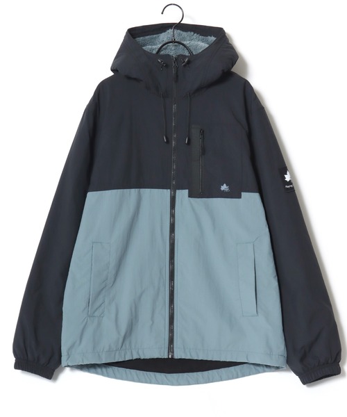LOGOS（ロゴス）の「LOGOS/ロゴス Mountain Parka/撥水 裏フリース マウンテンパーカー/ナイロンジャケット/レディース メンズ（マウンテンパーカー・メンズ・ベージュ系その他/サックスブルー/カーキ/ベージュ/ブラック/ライトベージュ/ネイビー/オリーブ/ベージュ系その他2・M/LL/L）」の13枚目の写真