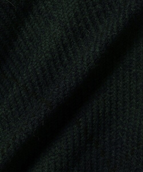 John branigan（ジョンブラニガン）の「【SHIPS別注】John branigan:ツイード 羽織り ジャケット ◇（ノーカラージャケット・レディース・オリーブ/オフホワイト/ベージュ・ONE SIZE）」の16枚目の写真