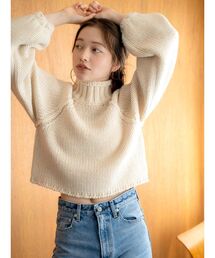 Ungrid | ローゲージハイネックショートニット(ニット/セーター)